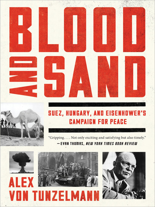 Title details for Blood and Sand by Alex von Tunzelmann - Wait list